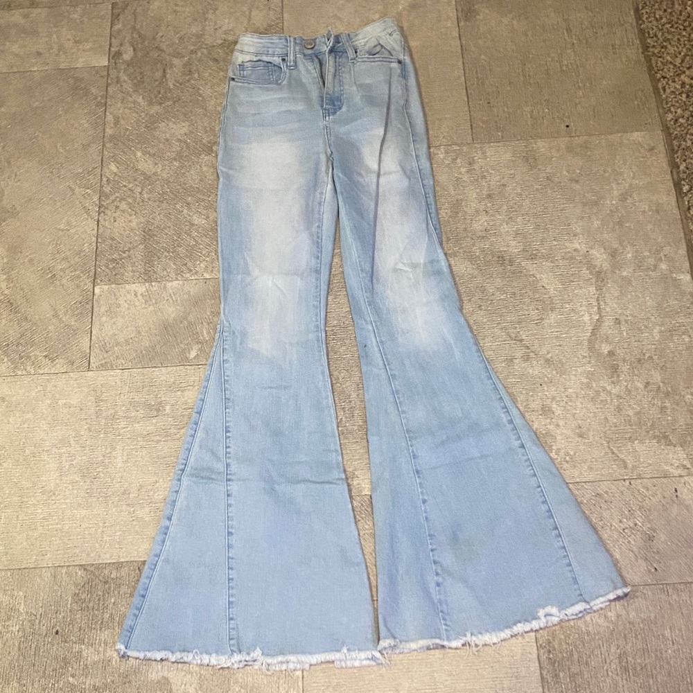 YMI Light Wash Flare Jeans